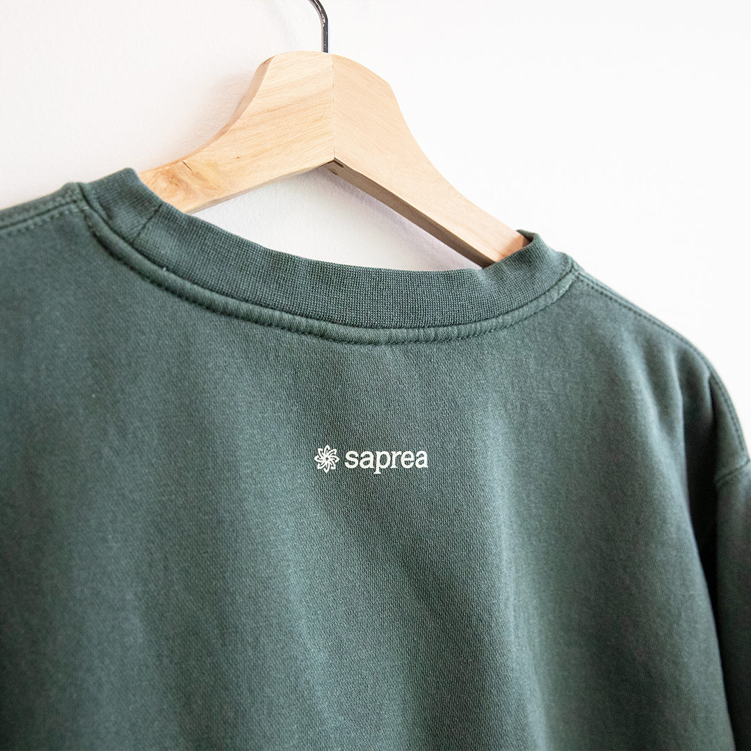 You Are Enough Embroidered Crew Sweatshirt
